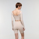 w-ribbed crop long sleeve #99