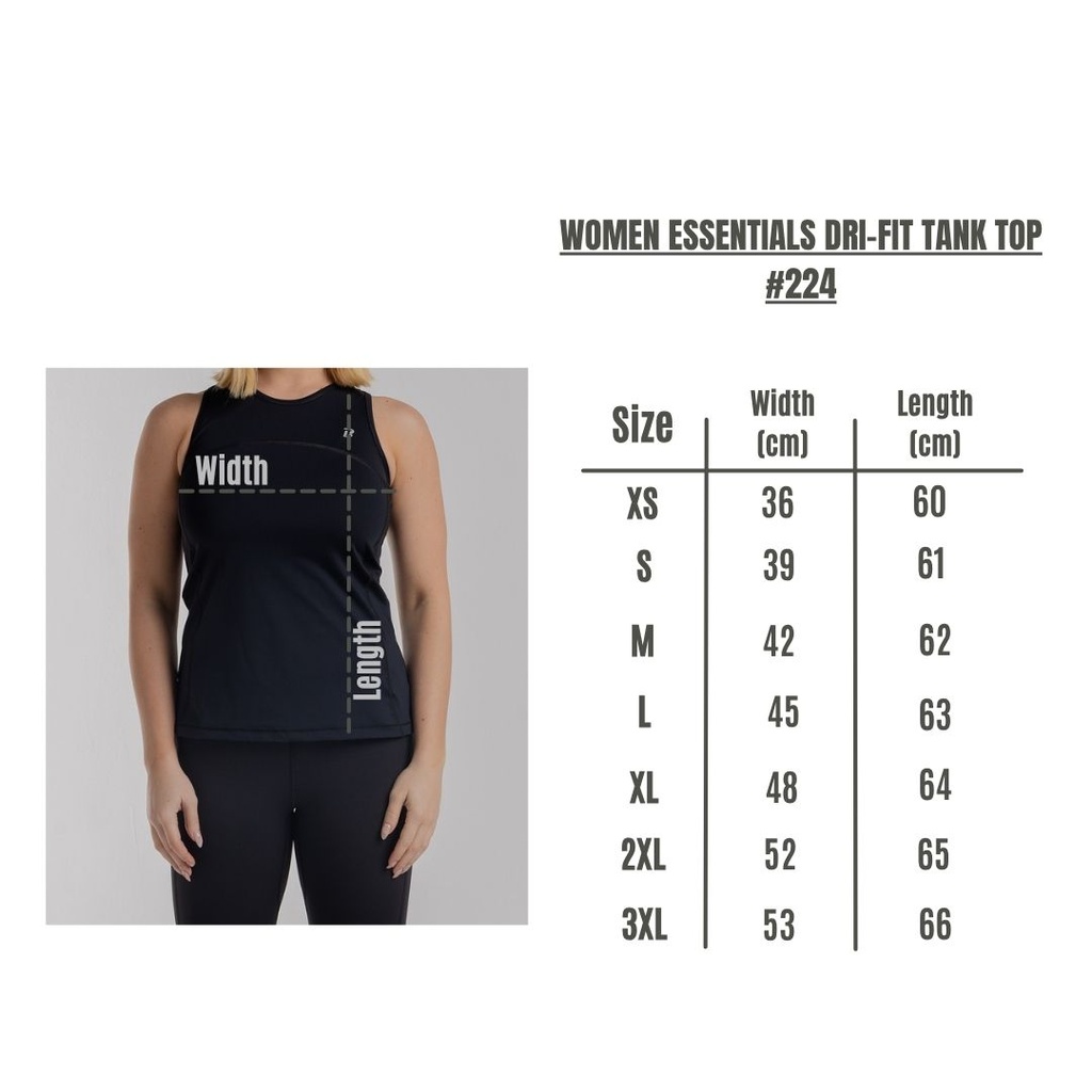 Women Essentials Dri-fit Tank Top #224