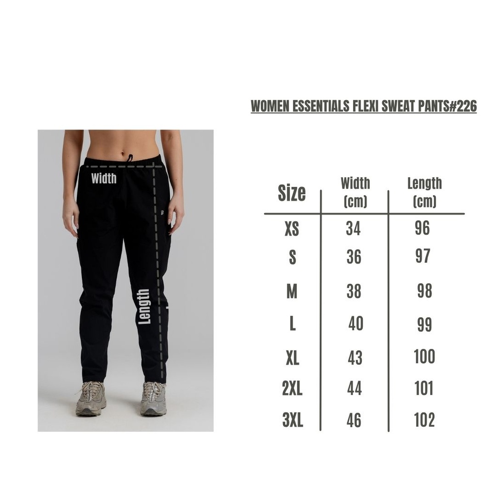 Women Essentials Flexi Sweat Pants#226