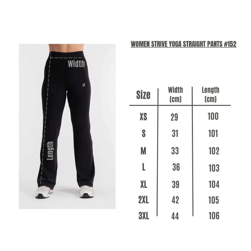 Women STRIVE Yoga Straight Pants #152