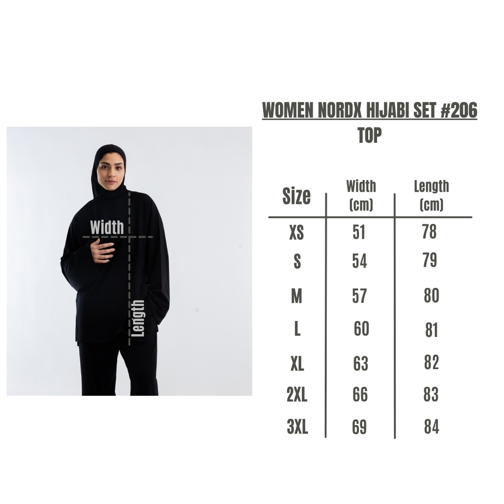 Women NORDX Hijabi set #206
