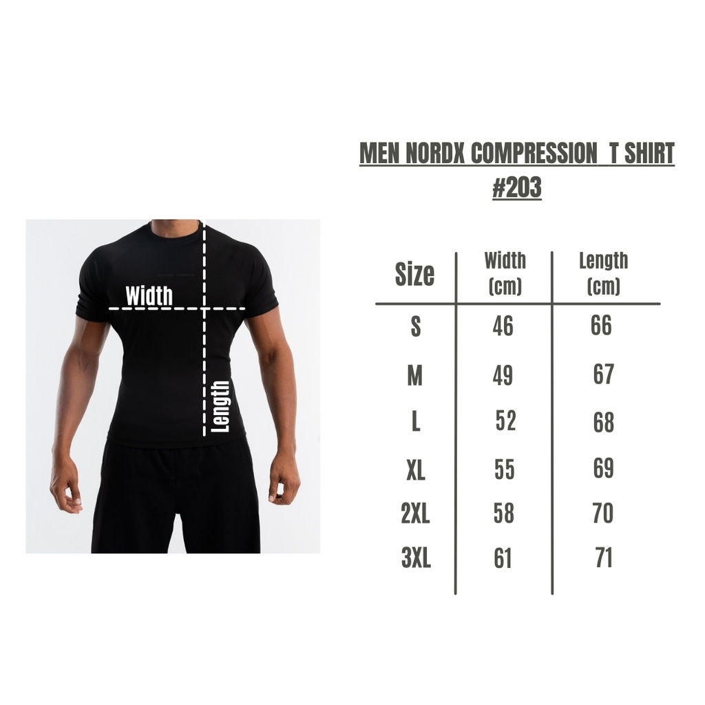 Men NORDX compression  T shirt #203
