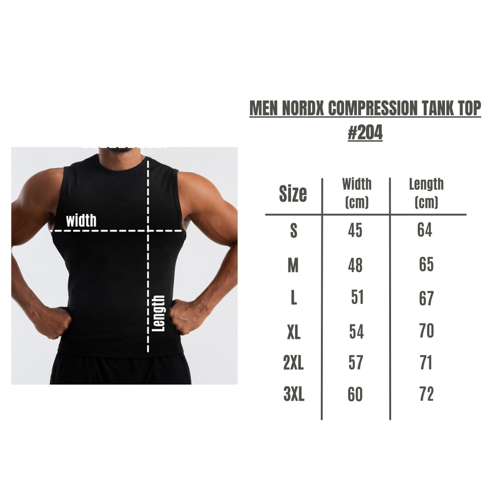 Men NORDX compression Tank top #204