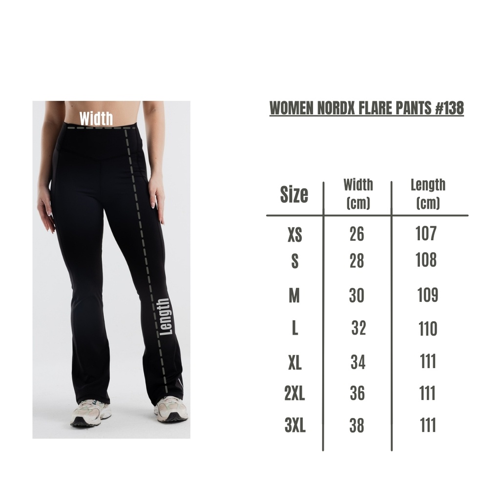 Women NORDX Flare pants #138