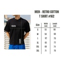 Men - Retro cotton T shirt #162