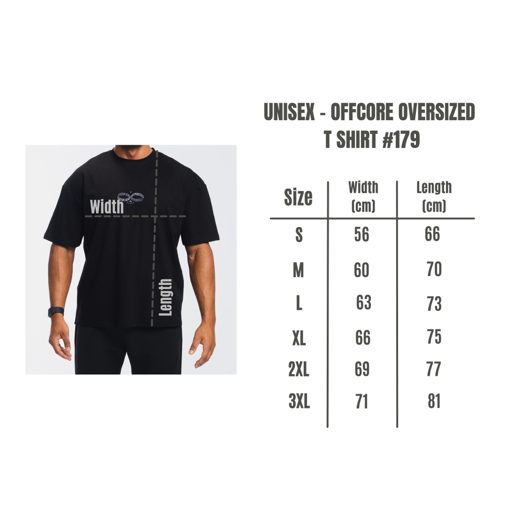 Unisex - OFFCORE OverSized T Shirt #179