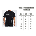 Unisex - OFFCORE OverSized T Shirt #179