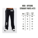 Men - OFFCORE Straight Pants #173