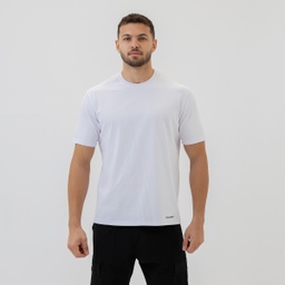 [MwS7965] Men-Cotton T shirt (white, S)