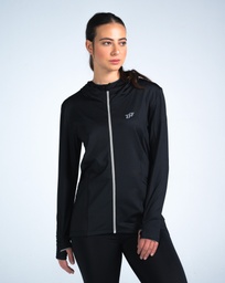 [WBS362] Women-Long Track Jacket - A (Black, S)