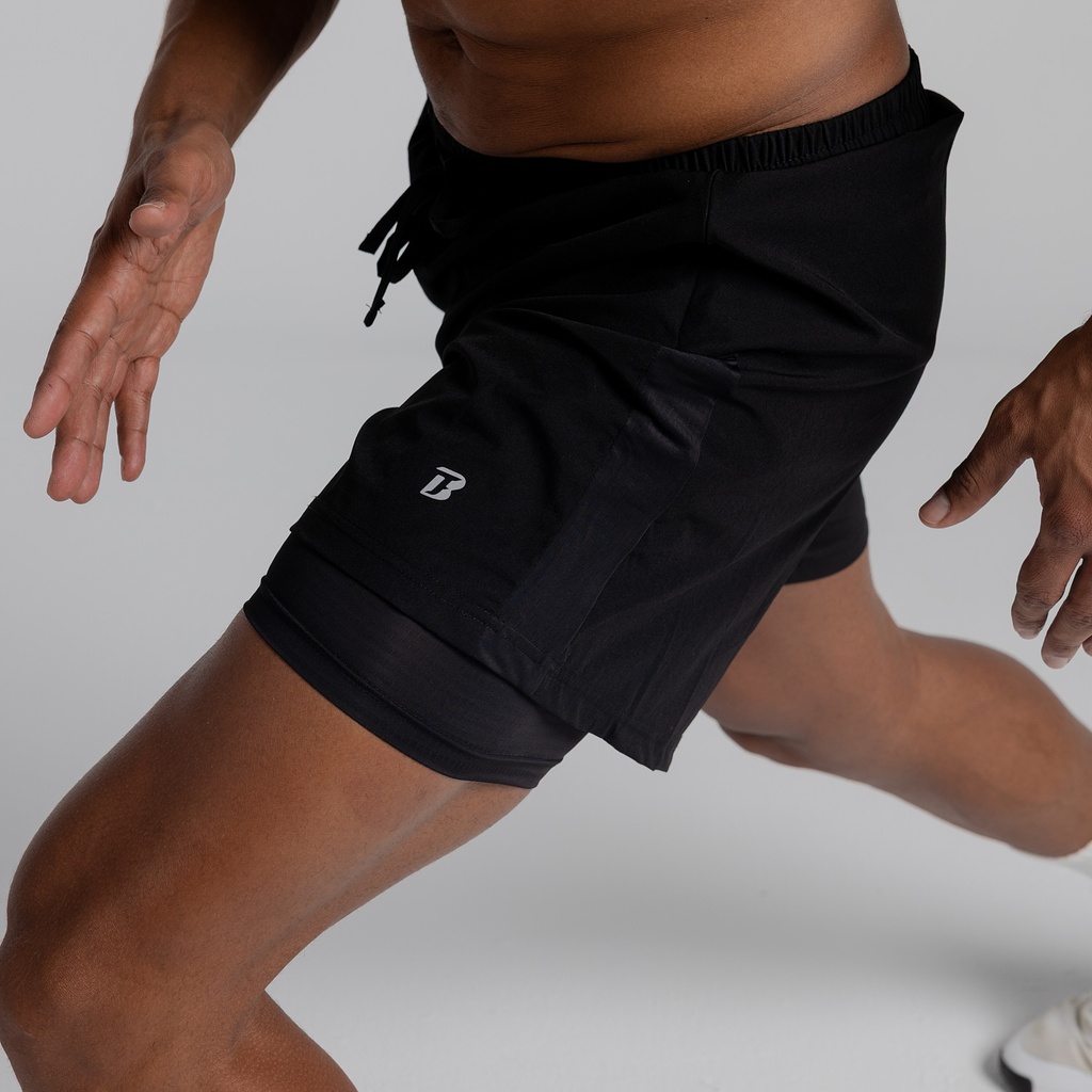 Men Essentials Short 2 in 1 #228