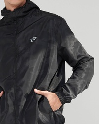 [MBM1493] Men - Outdoor jacket. (Black, M)